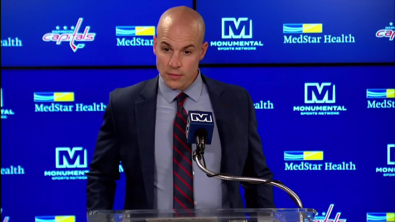 Postgame Spencer Carbery Washington Capitals postgame-spencer-carbery-washington-capitals