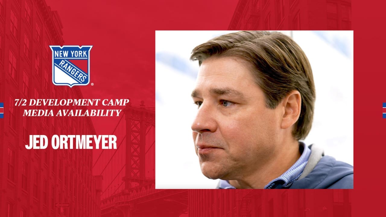 2024 Development Camp Ortmeyer New York Rangers