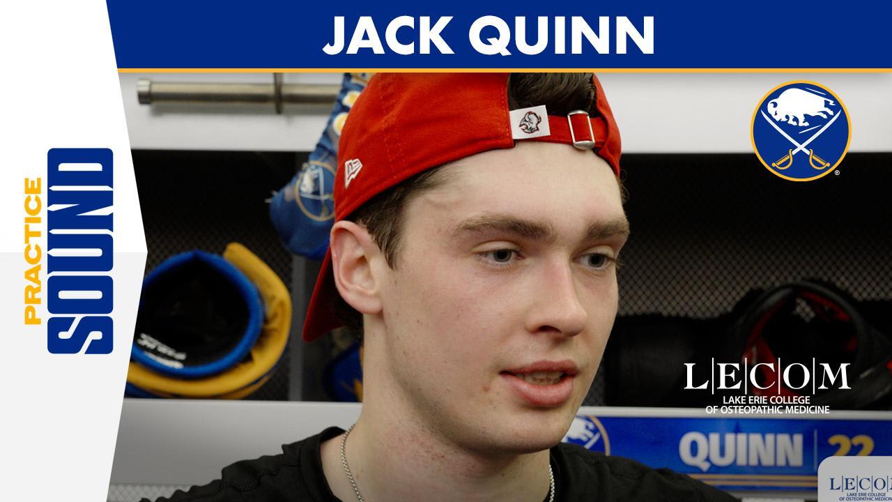 Quinn After Practice | Buffalo Sabres