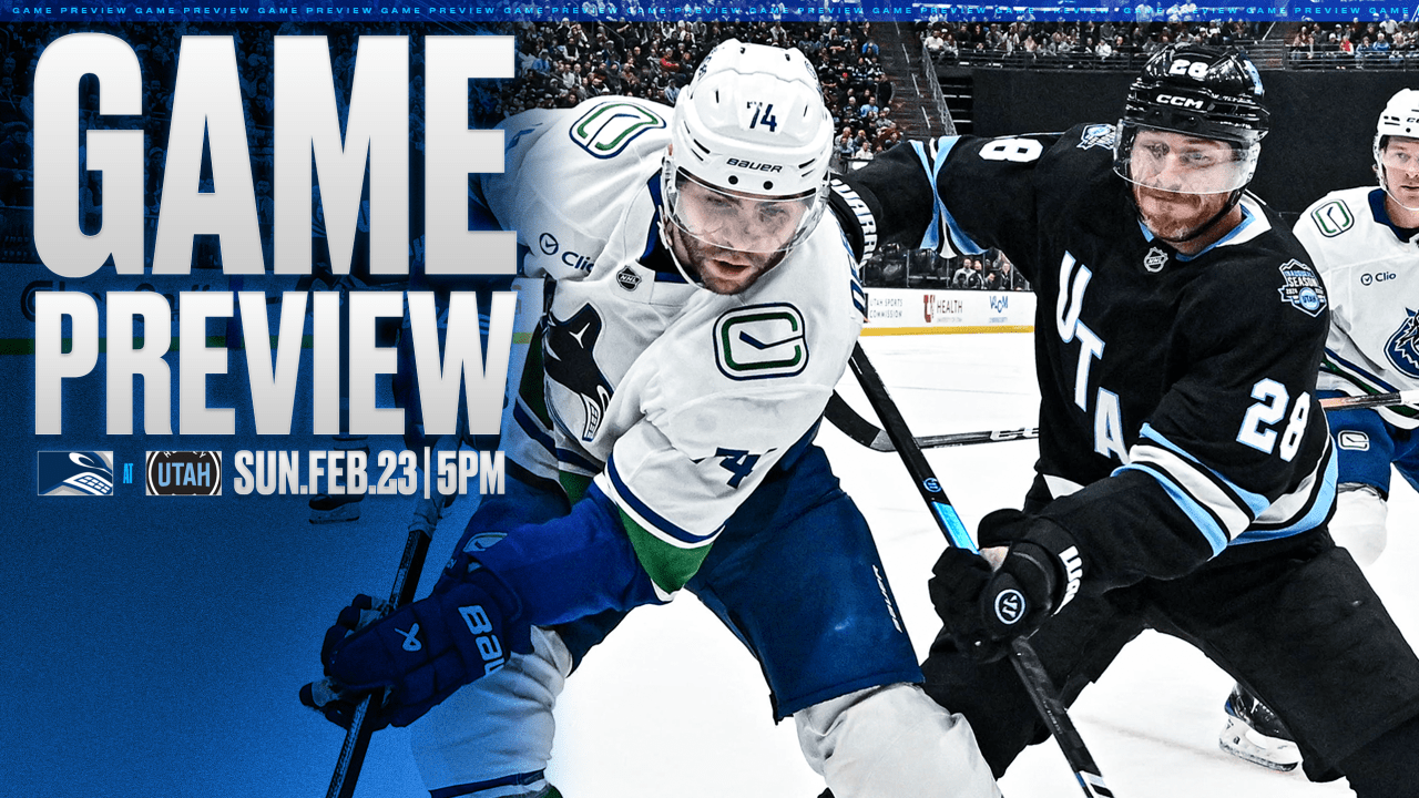 Canucks Face Utah in Second Night of Back-to-Back Games Following Break | Vancouver Canucks