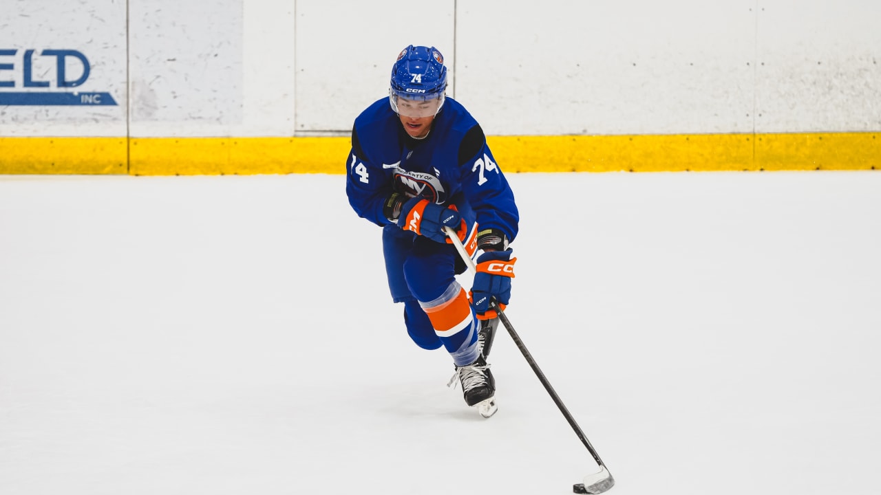 Aitcheson Adding Draft Day, Development Camp to Hit Reel  | New York Islanders