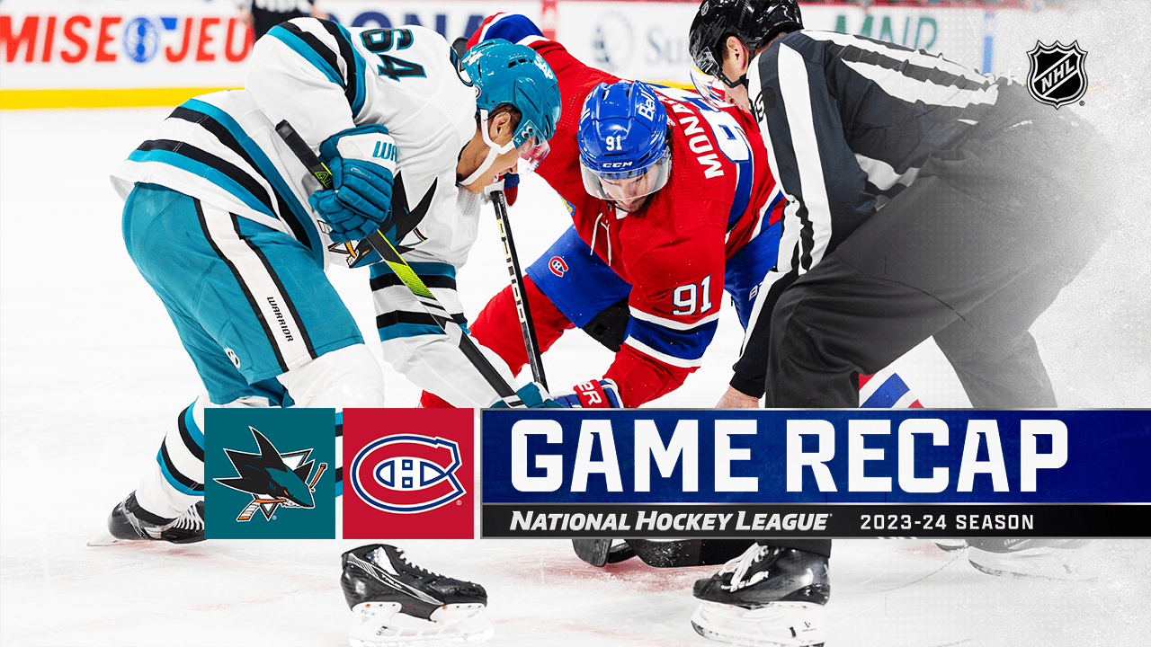 Sharks end 12-game losing streak with win against Canadiens | NHL.com