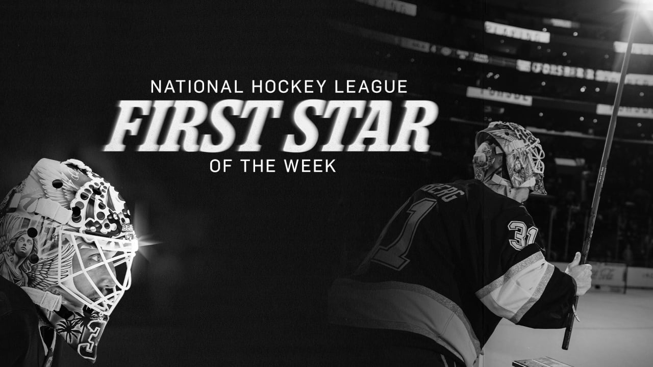 Anton Forsberg Named NHL First Star of the Week