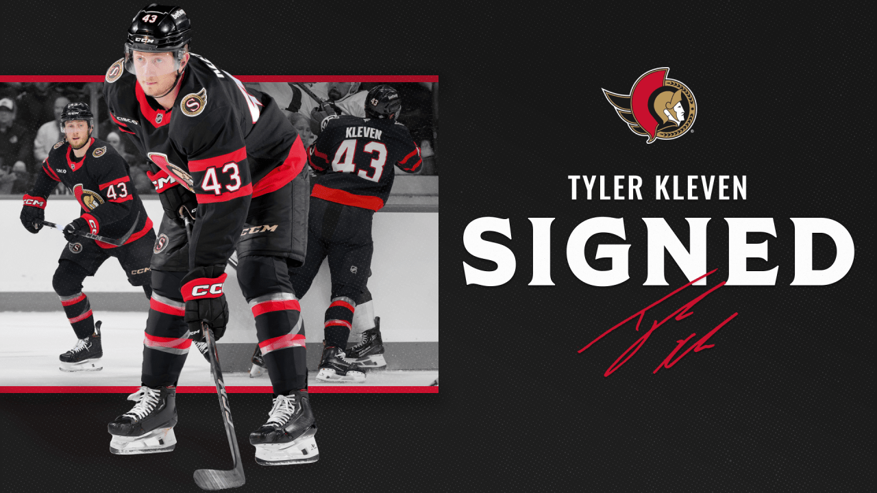 Kleven locked up until 2027 | Ottawa Senators