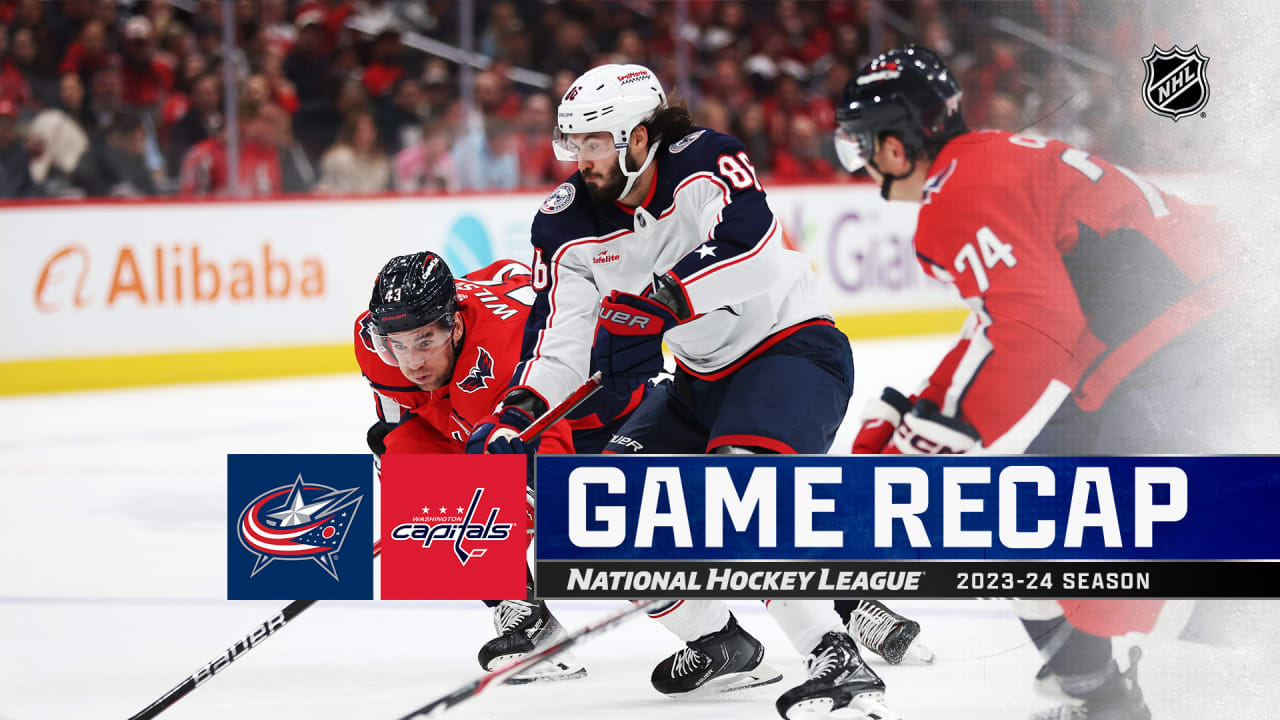 Lindgren makes 34 saves, Capitals hold off Blue Jackets | NHL.com