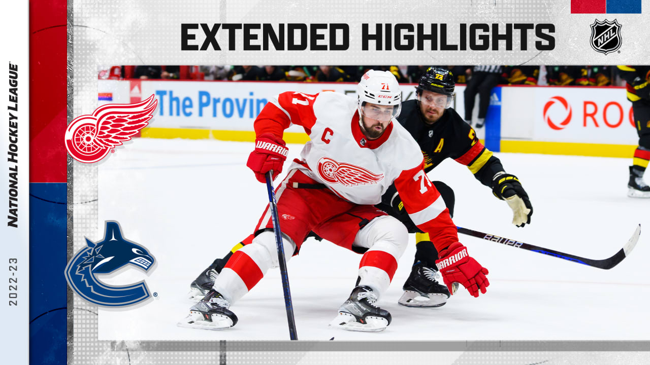 DET VAN Vancouver Canucks