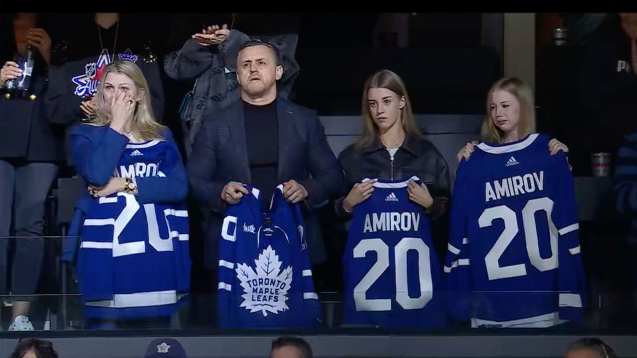 Toronto Maple Leafs Honor Late Prospect Amirov With Touching Tribute 