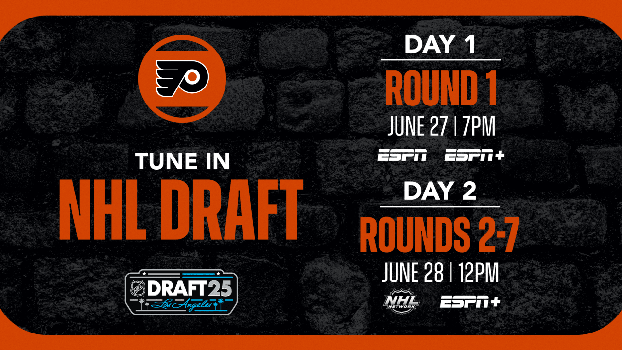 2025 NHL Draft Live Blog: Day 1 | Philadelphia Flyers