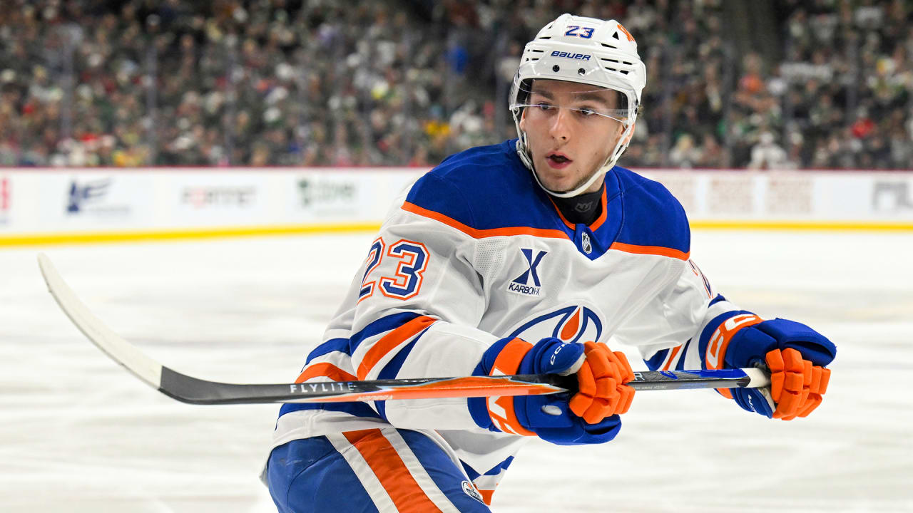 RELEASE: Oilers sign Hutson to two-year extension | Edmonton Oilers