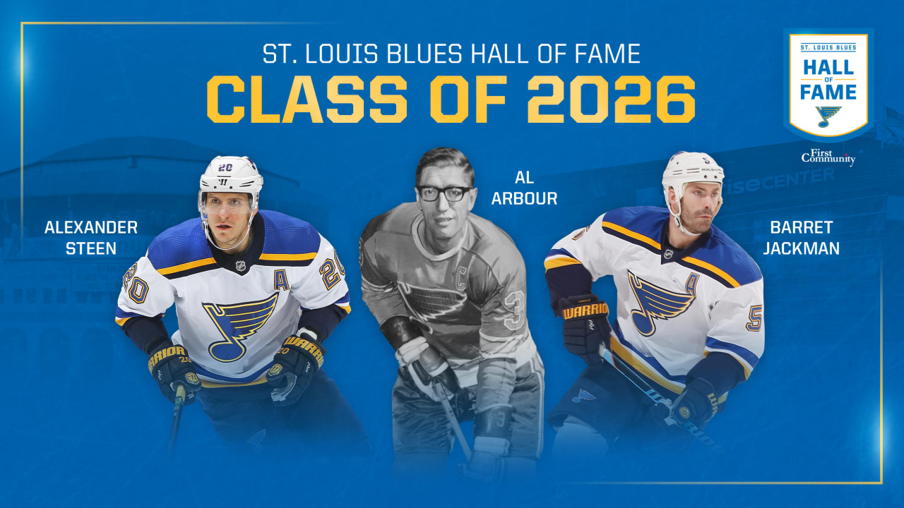 Blues Hall of Fame reveals Class of 2026 | St. Louis Blues