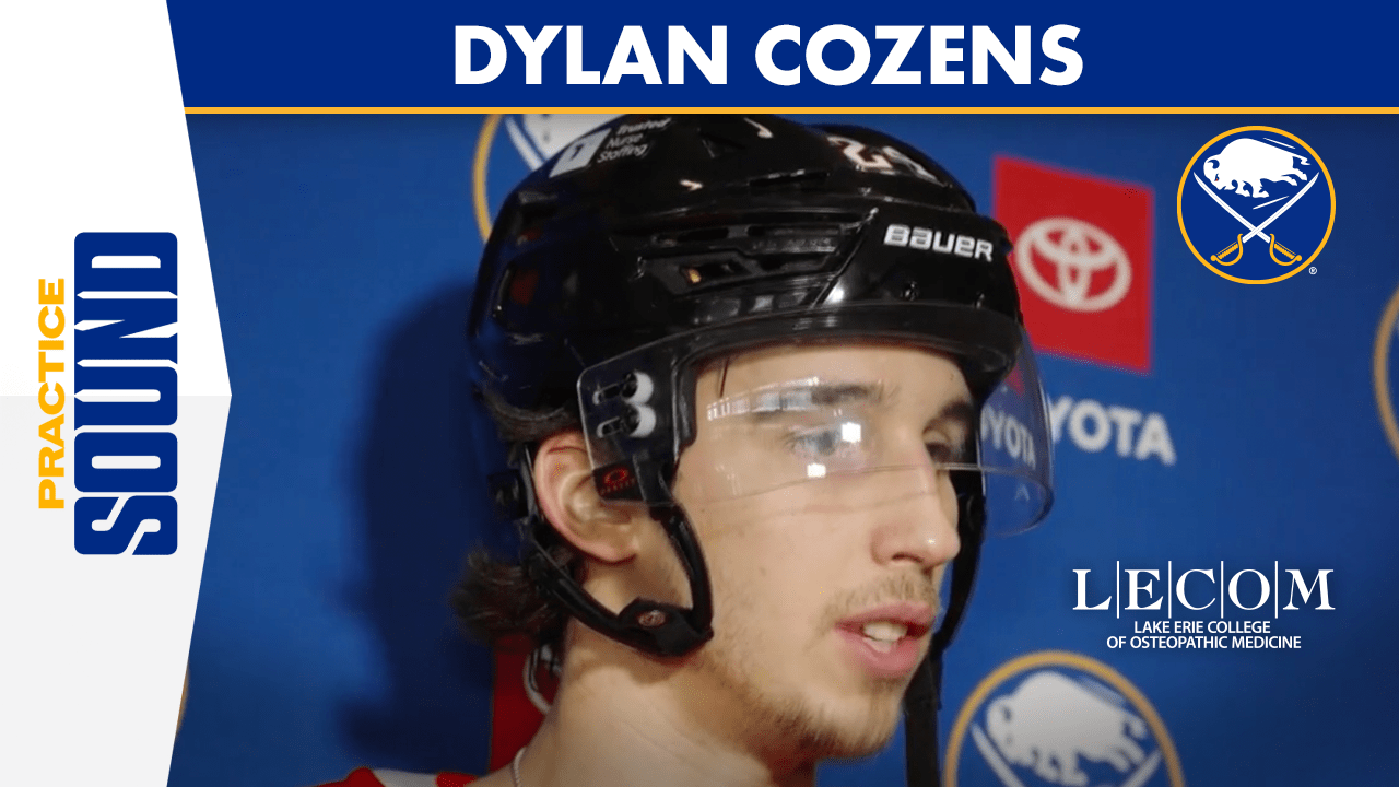 Cozens After Practice | Buffalo Sabres