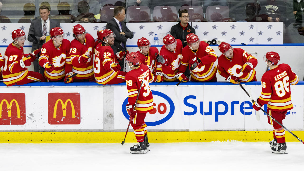 Coronato continues strong pre-season as Flames rally to beat Jets