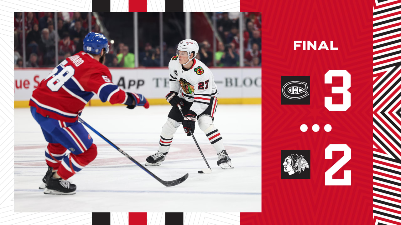 TAKEAWAYS: Blackhawks Fall Short To Canadiens | Chicago Blackhawks