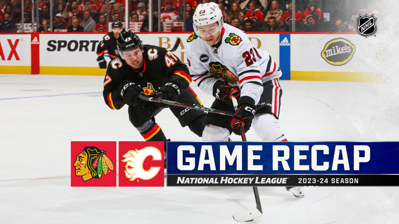 Markstrom hace 32 salvamentos, Flames blanquea a los Blackhawks para poner fin a una racha de 4 juegos