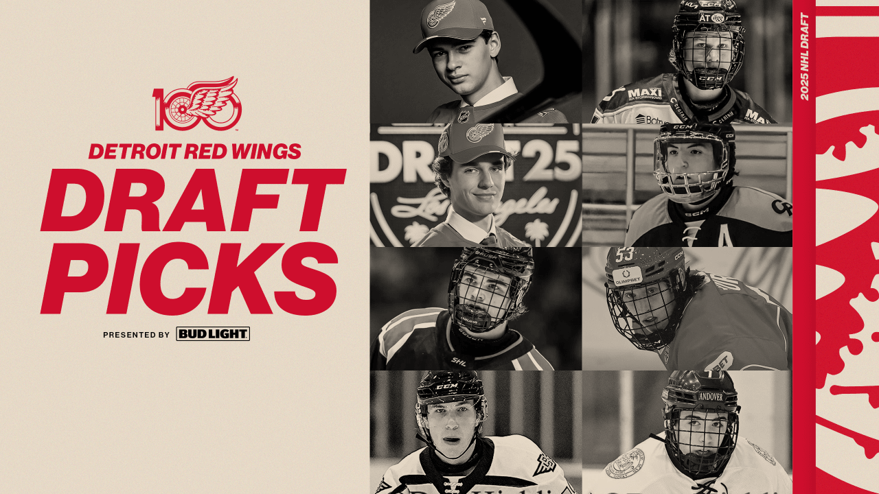 Red Wings select seven players on second day of 2025 NHL Entry Draft | Detroit Red Wings