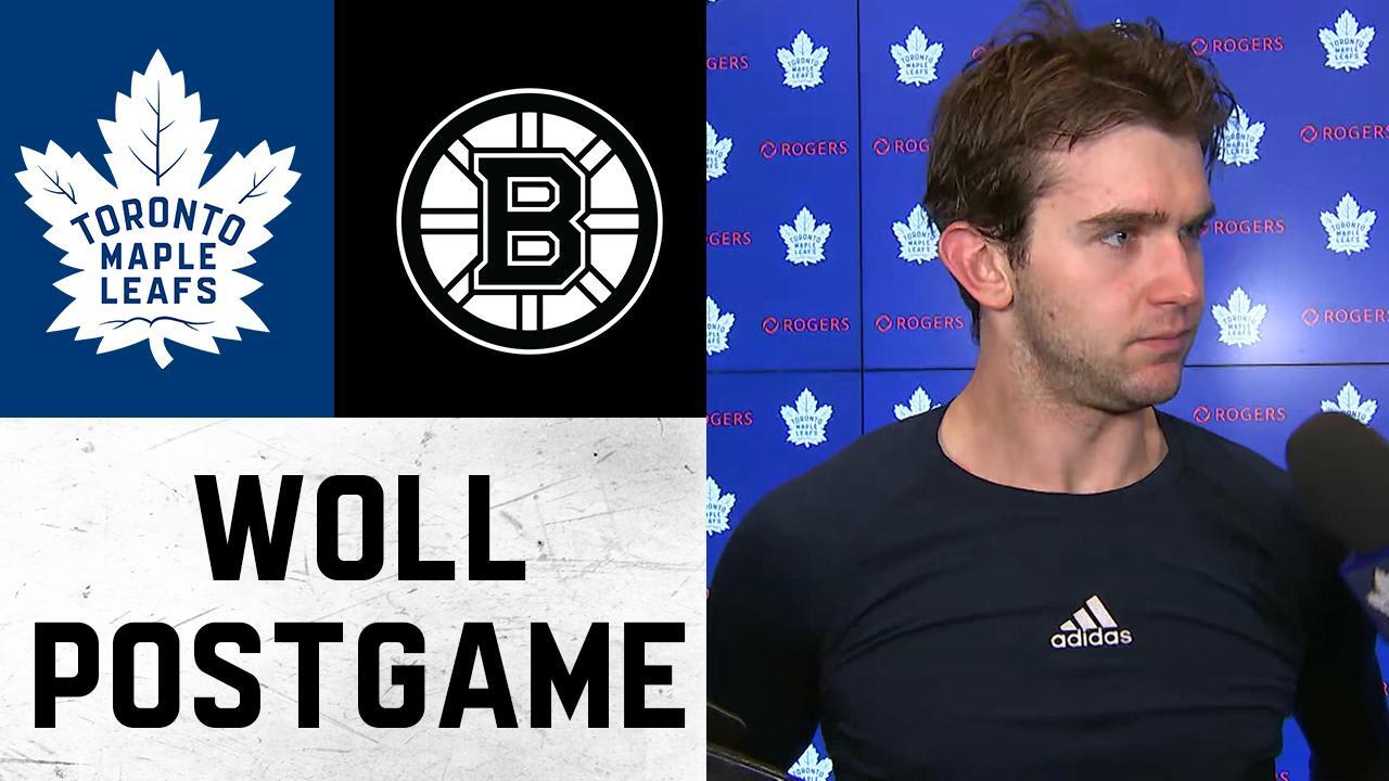 Joseph Woll Post Game Toronto Maple Leafs