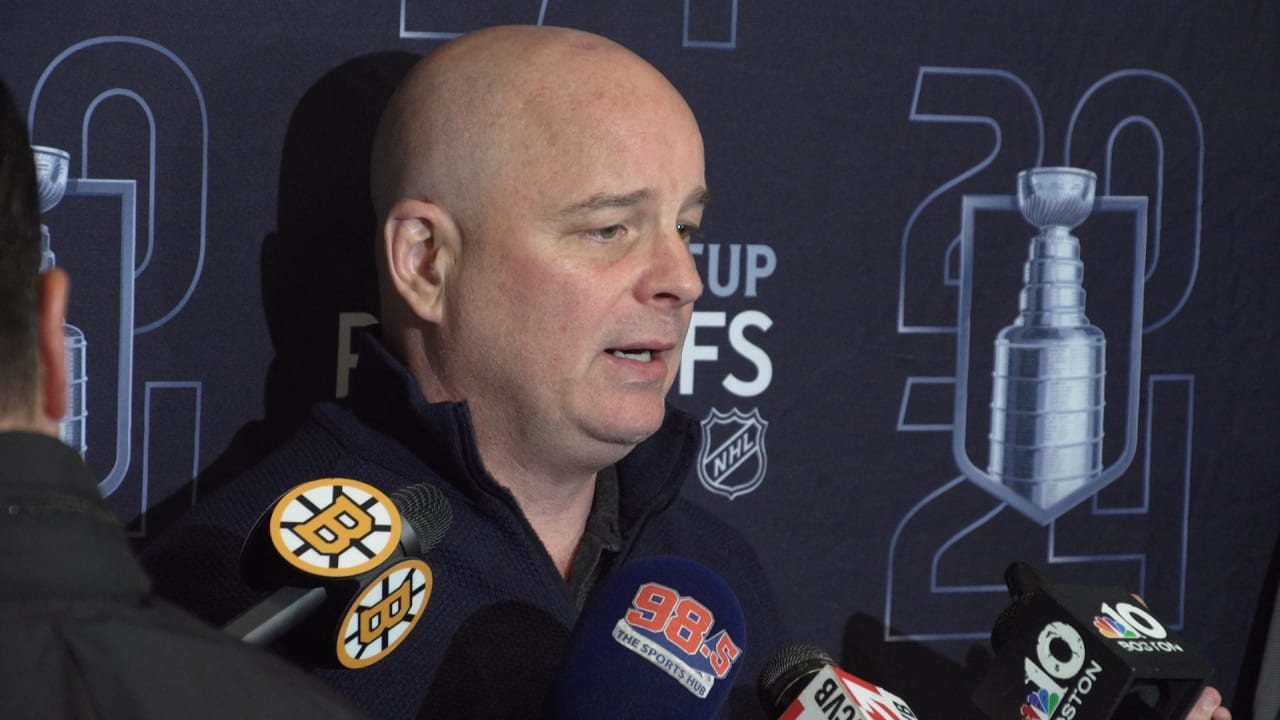 Press Room: Jim Montgomery | Boston Bruins