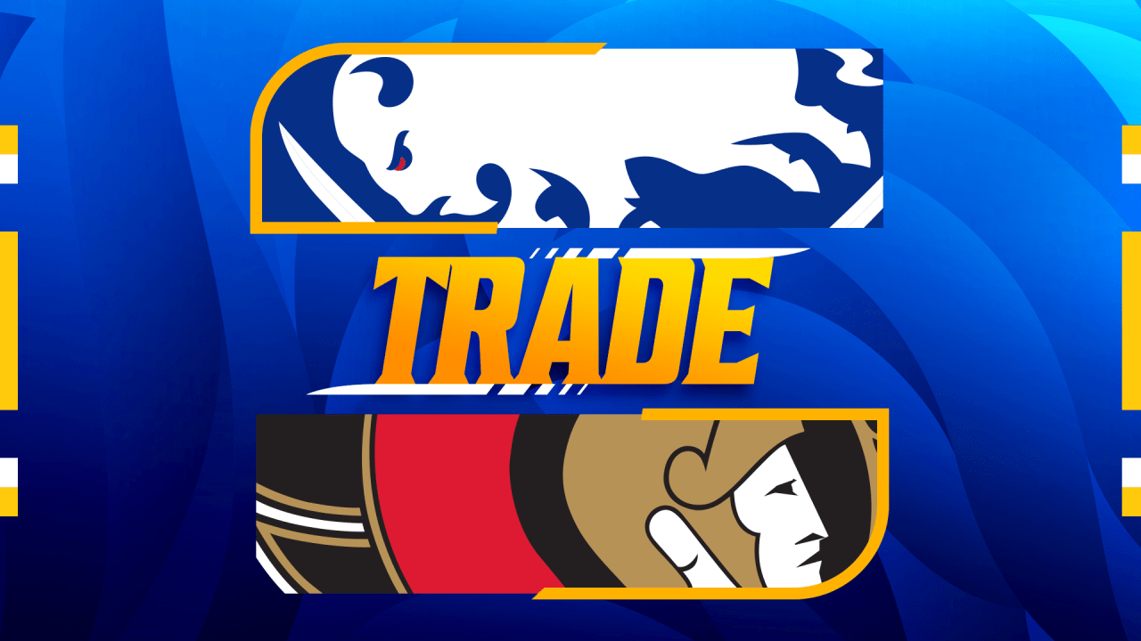Sabres acquire Josh Norris and Jacob Bernard-Docker from Senators