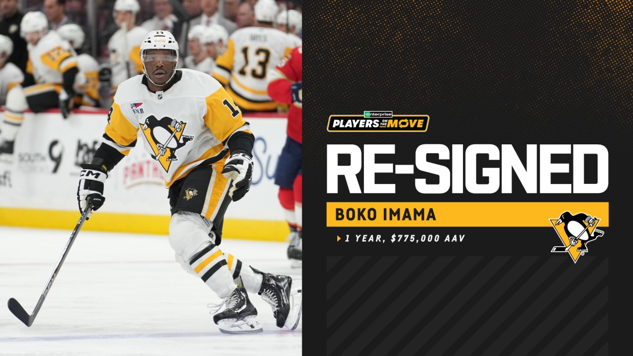 Penguins Re-Sign Forward Boko Imama to a One-Year Contract | Pittsburgh Penguins
