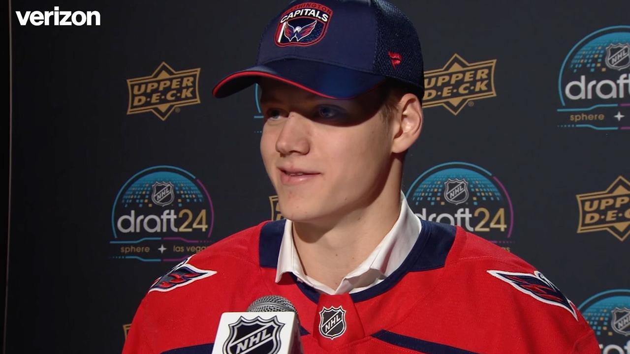 Eriks Mateiko NHL Draft Washington Capitals