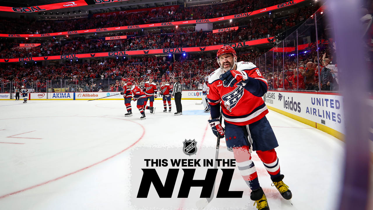 Ovechkin milestone, playoff race headline NHL day