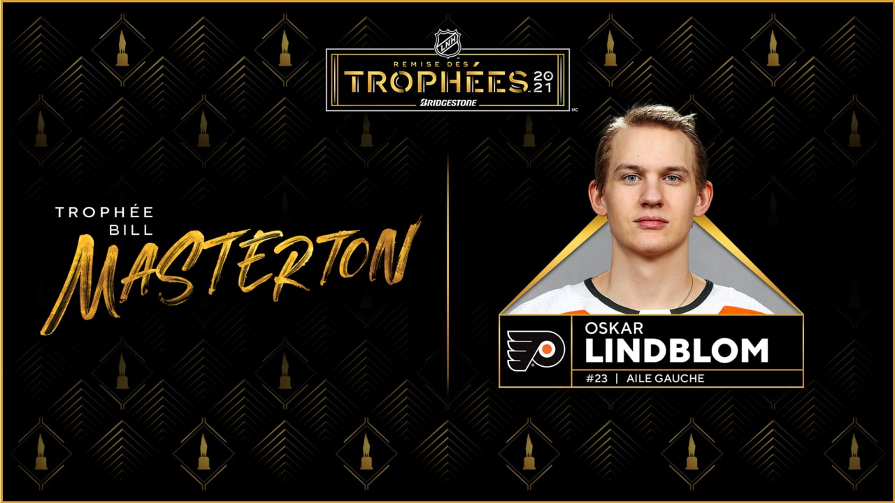 Flyers' Oskar Lindblom captures Bill Masterton Memorial Trophy for  “perseverance, sportsmanship and dedication” – The Morning Call