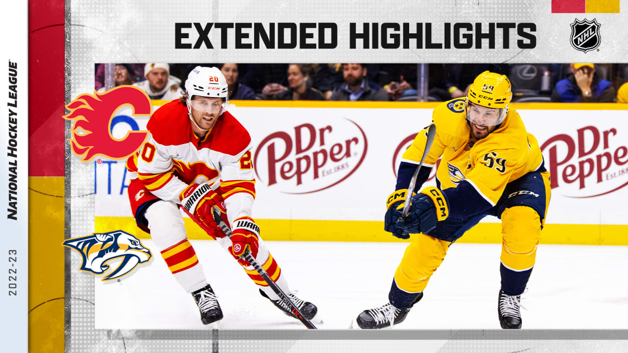 CGY NSH Calgary Flames