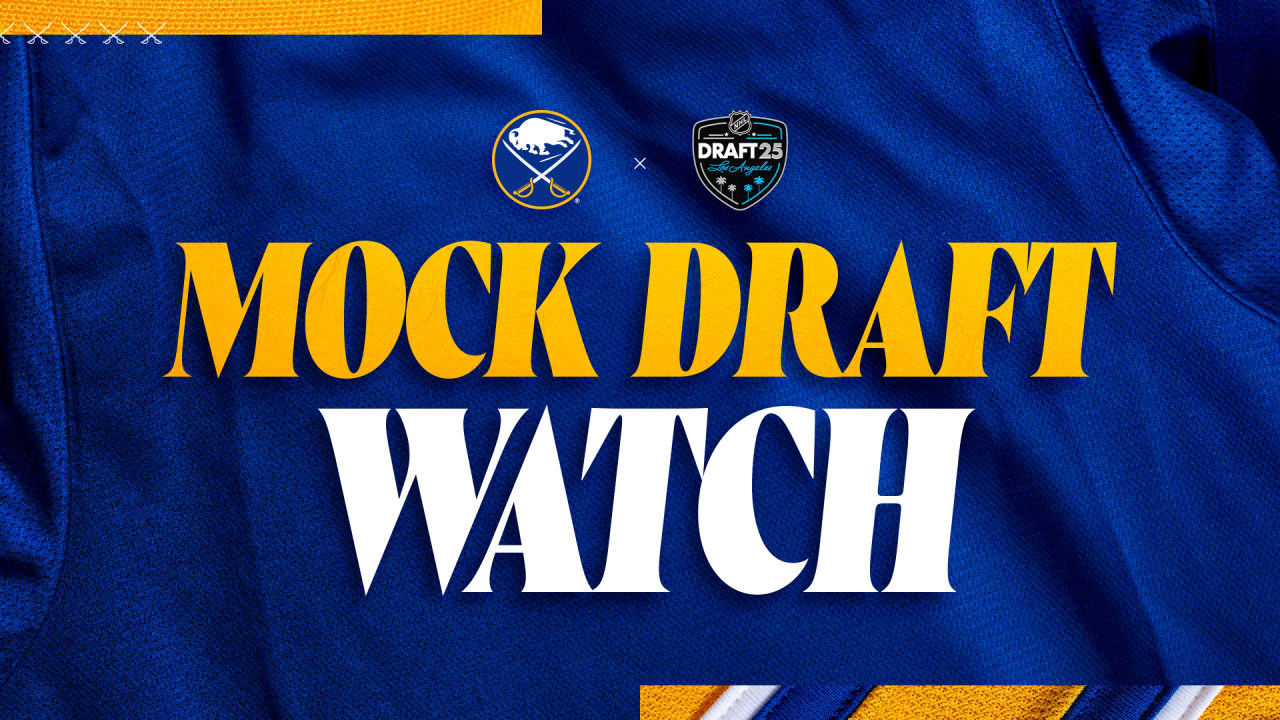 Ninth overall | Additional mock draft projections for Sabres’ first-round pick | Buffalo Sabres