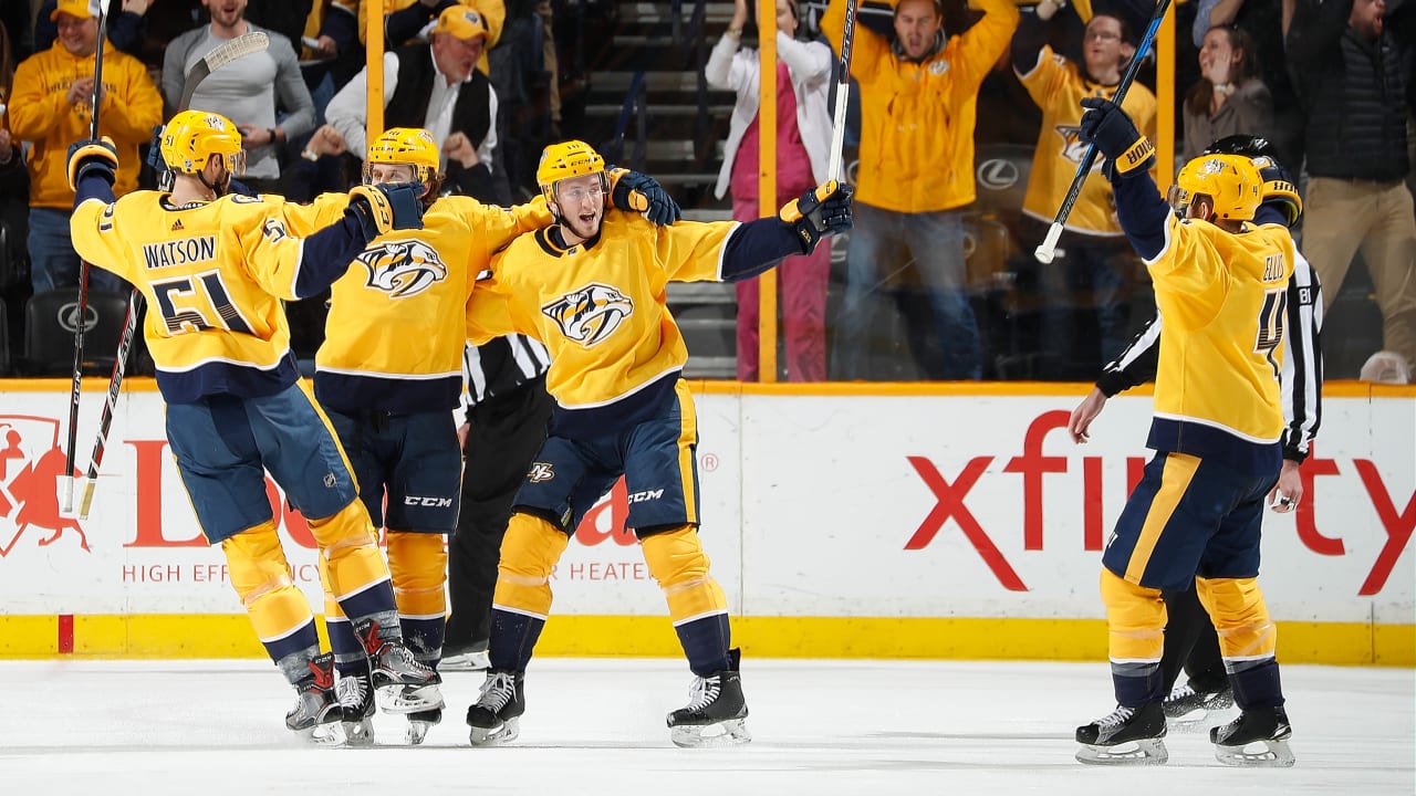 Predators Top Stars For Record Ninth Straight Win