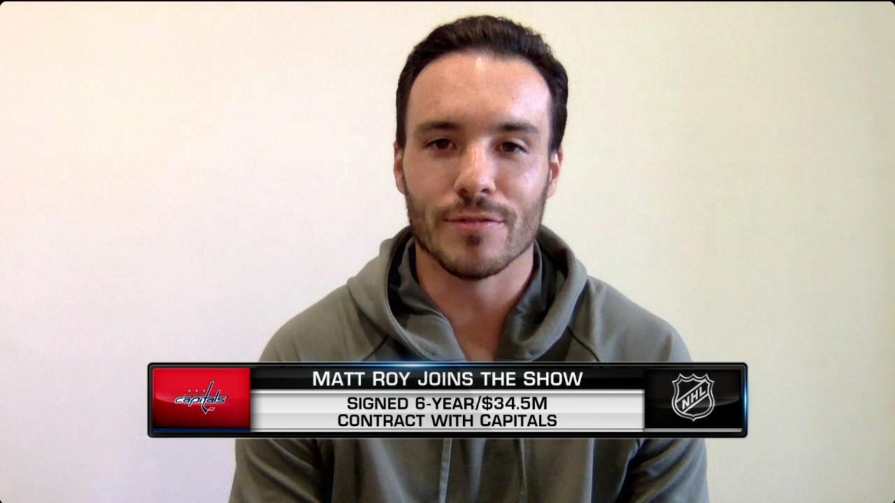NHL Tonight Matt Roy Washington Capitals