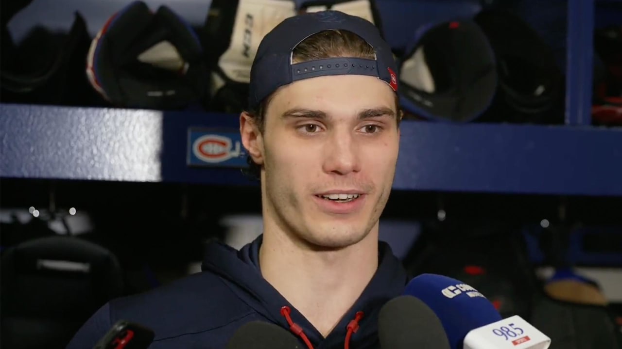 Media op Slafkovsky Montréal Canadiens