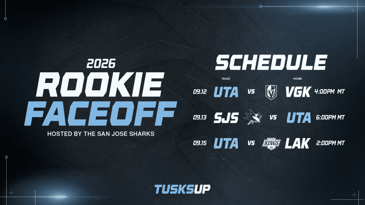 Utah Mammoth to Participate in 2026 Rookie Showcase