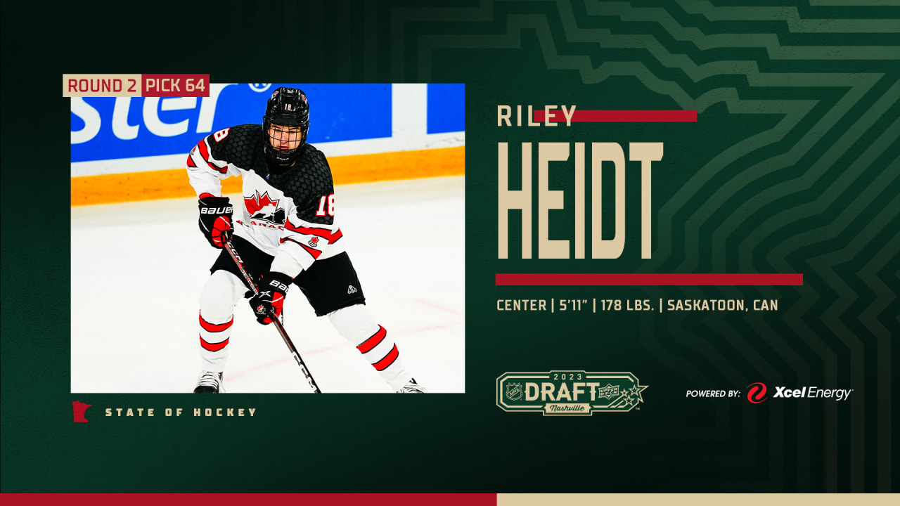 Wild selects Heidt with 64th overall pick | Minnesota Wild