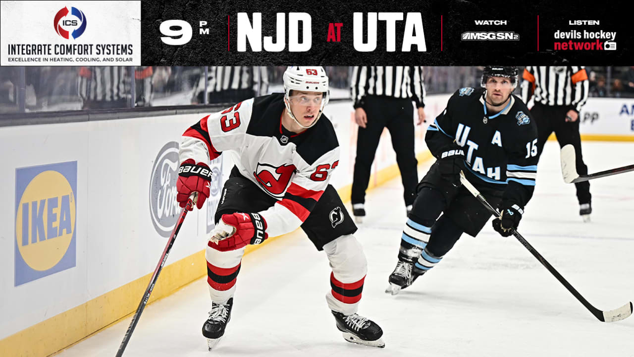 Devils Look to Build on Vegas Momentum Against Utah | PREVIEW - NHL.com