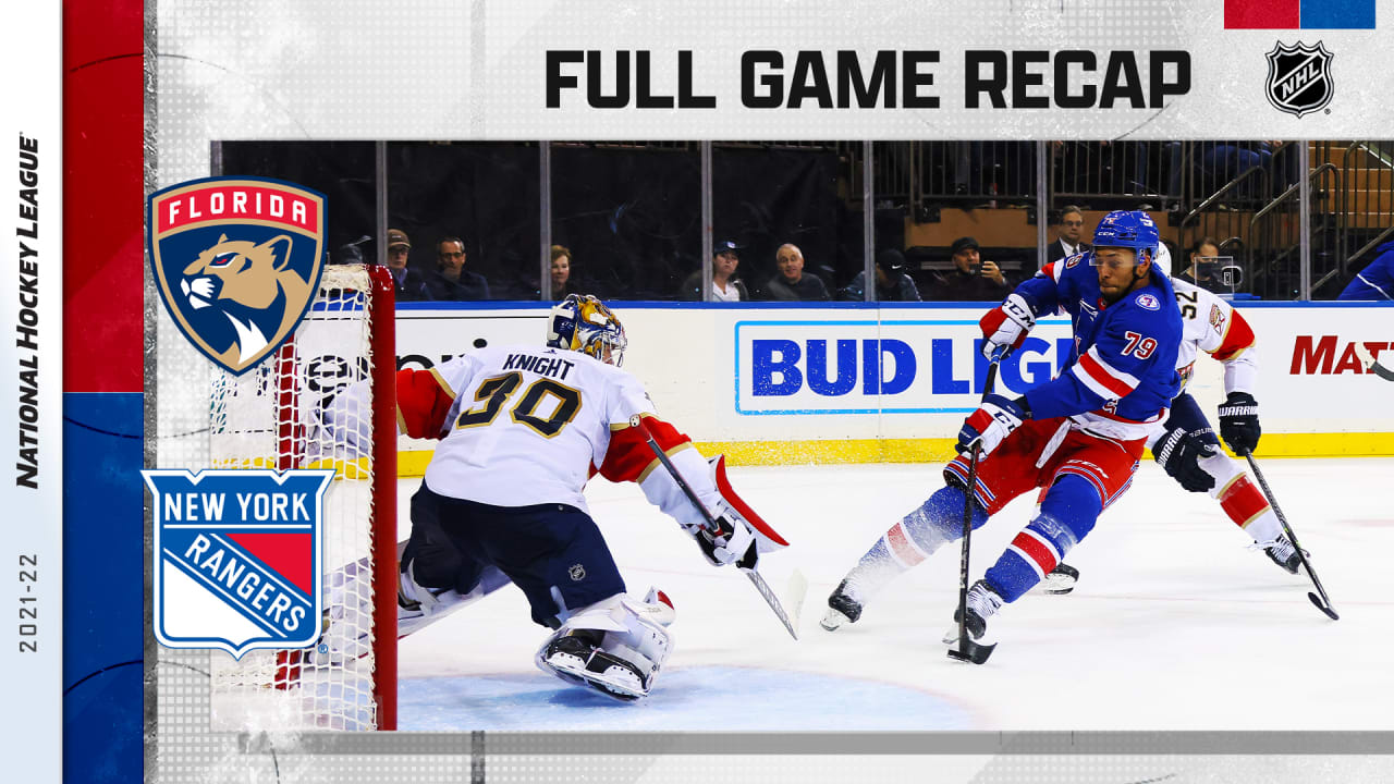 Recap: NYR 4, FLA 3 | NHL.com