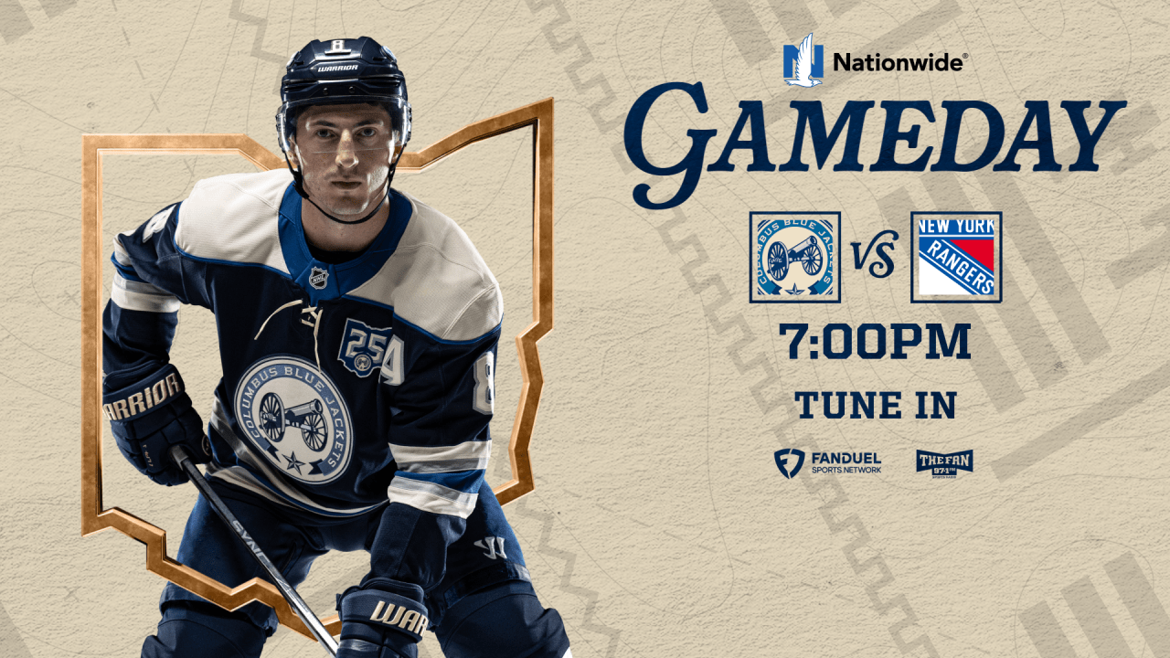 PREVIEW: Streaking Blue Jackets welcome Rangers to Nationwide | Columbus Blue Jackets