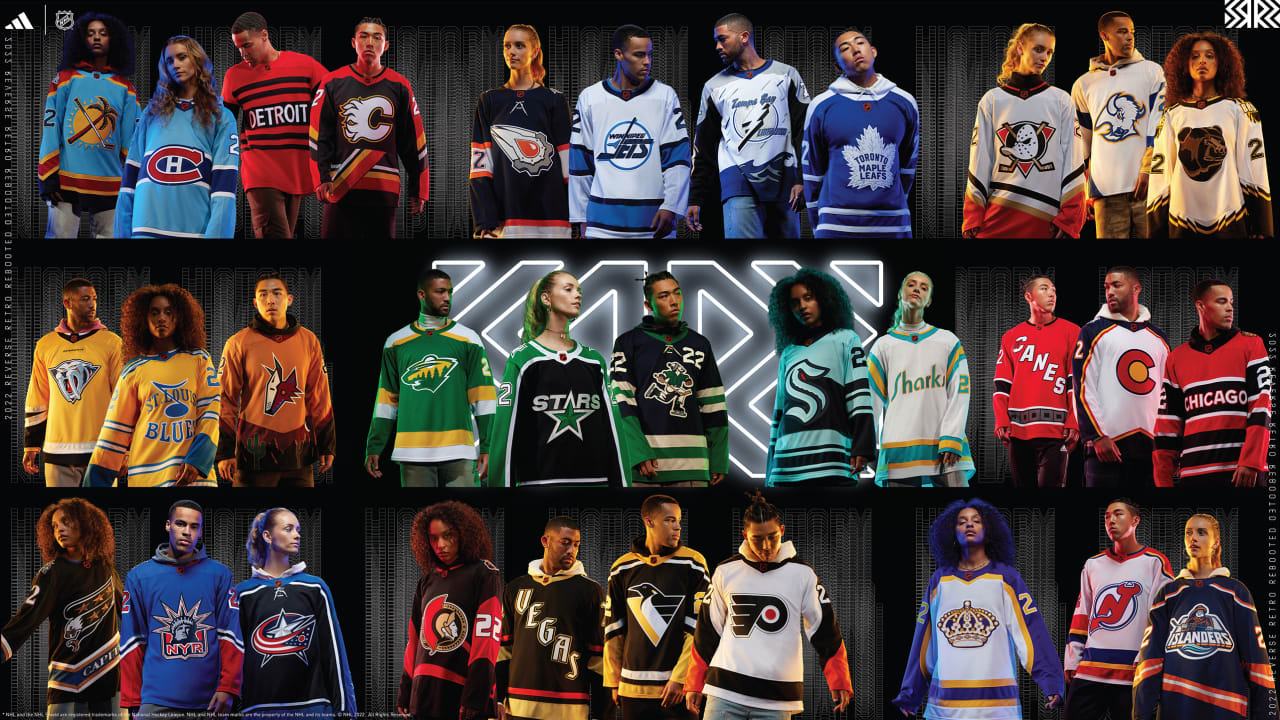 Your 2023 @nhl All Star Game Jerseys!!! Reverse Retro style
