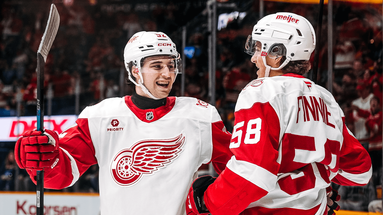RECAP: Red Wings 'showed some emotion and battled' to defeat Predators, 4-2, in finale of three-game road trip | Detroit Red Wings