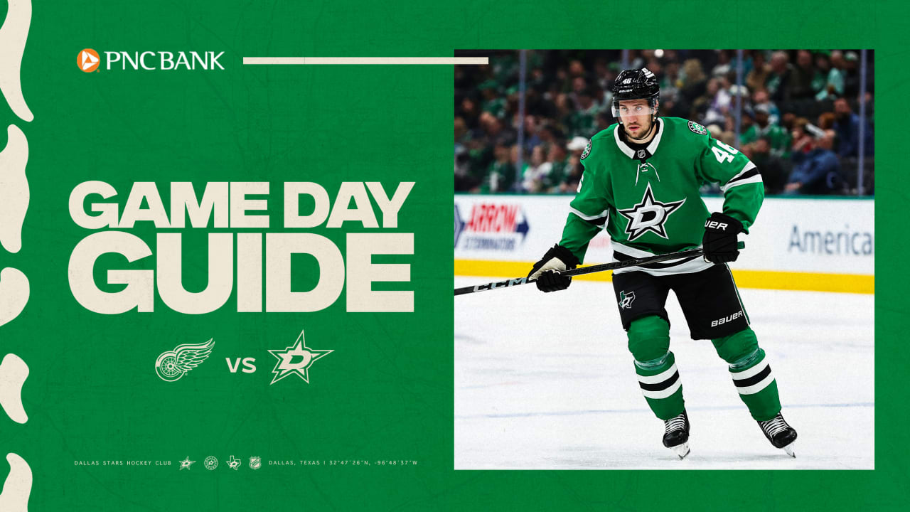 Game Day Guide: Stars vs Red Wings | Dallas Stars