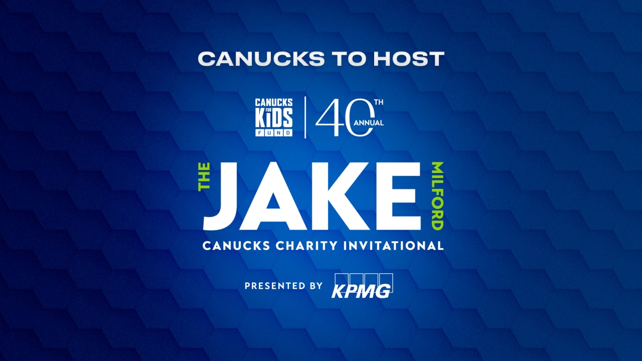 Canucks to Host 40th Annual Jake Milford Tournament, presented by KPMG ...