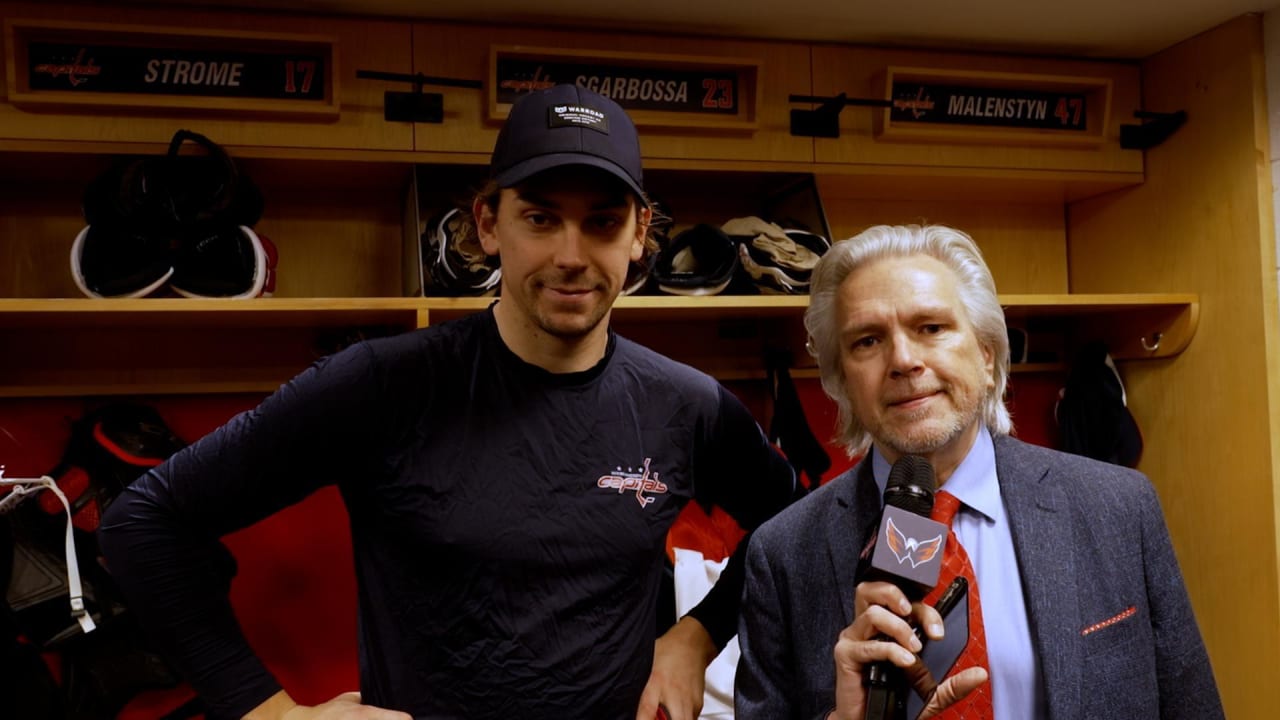 Rinkside Update Dylan Strome Washington Capitals Rinkside Update Dylan Strome Washington Capitals