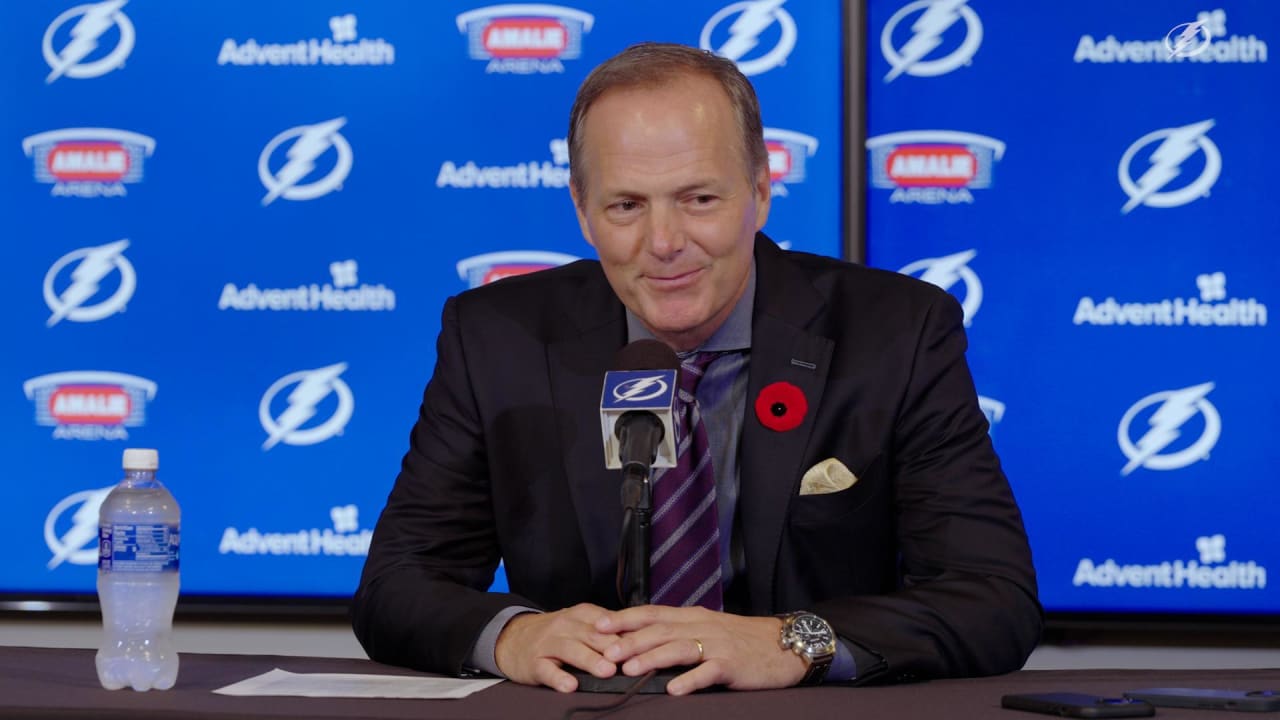 Jon Cooper Postgame 11.11.23 Tampa Bay Lightning