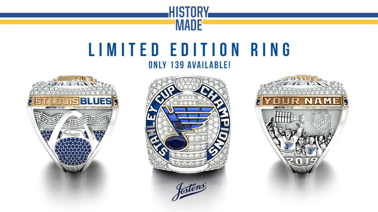 Blues launch Limited Edition championship ring raffle