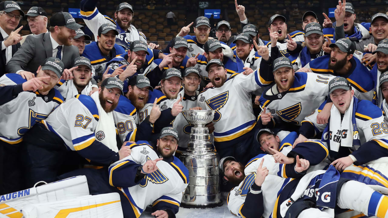 PHOTOS: Navy's hockey team surprised with Stanley Cup 