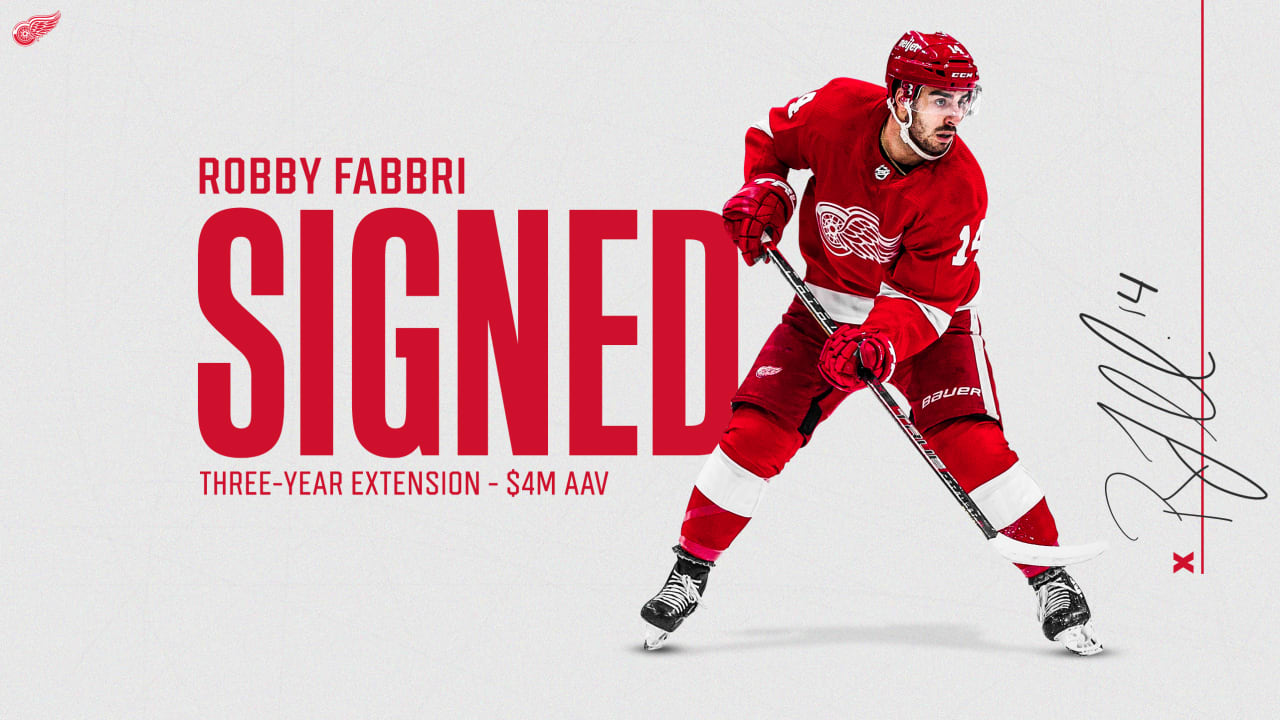 Detroit Red Wings Activate Robby Fabbri from Injured Reserve