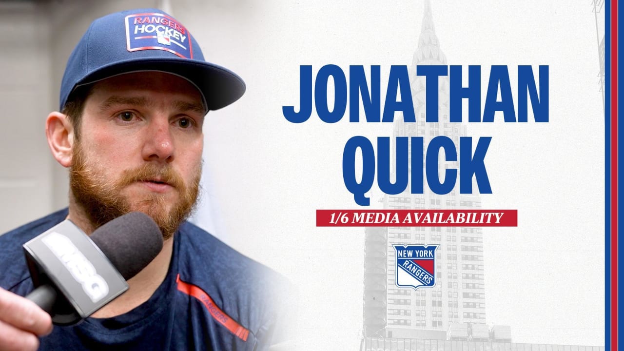 Postgame Quick New York Rangers