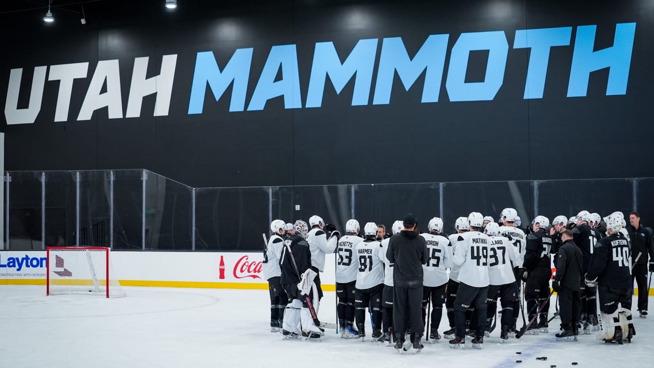 Rookie Camp Brings New Era of Utah Mammoth Hockey | Utah Mammoth