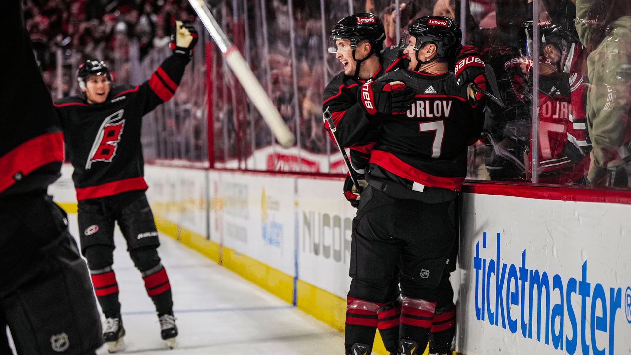 Orlov Scores Late GameWinner For Canes Over Arizona Carolina Hurricanes