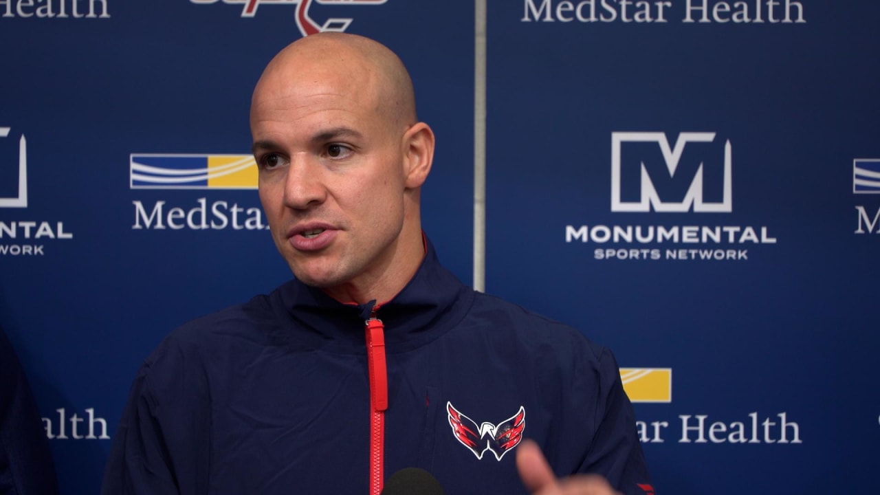 Spencer Carbery October 2 Washington Capitals