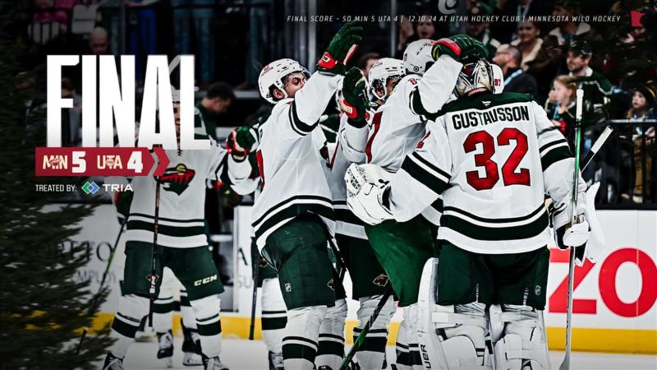 Game Recap: Wild 5, Utah HC 4 | Minnesota Wild